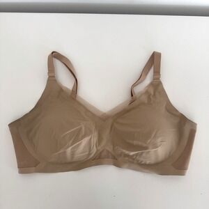 Honey Love CrossOver Wireless Bra Sand Size XL Padded Beige